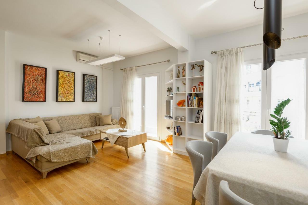 Brand-New Modern Flat In Heart Of City Saloniki Zewnętrze zdjęcie