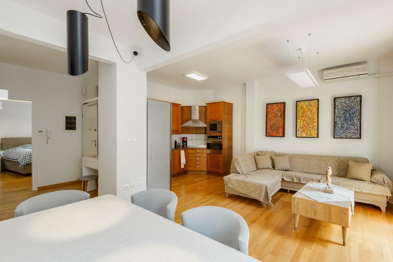 Brand-New Modern Flat In Heart Of City Saloniki Zewnętrze zdjęcie